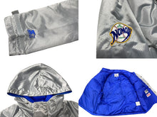 画像をギャラリービューアに読み込む, 未使用タグ付き 90s MLB ロサンゼルスドジャース STARTER ベンチコート 野茂茂雄 サイズM シルバー ブルー 中古 4c076053