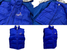 画像をギャラリービューアに読み込む, 未使用タグ付き 90s MLB ロサンゼルスドジャース STARTER ベンチコート 野茂茂雄 サイズM シルバー ブルー 中古 4c076053