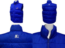 画像をギャラリービューアに読み込む, 未使用タグ付き 90s MLB ロサンゼルスドジャース STARTER ベンチコート 野茂茂雄 サイズM シルバー ブルー 中古 4c076053