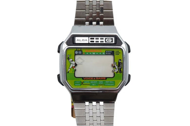 新品未使用 SEIKO ALBA セイコー アルバ 腕時計 Y822-4000 クォーツ デジタル文字盤 動作保証なし 未使用長期保管 グリーン 中古 4c076067
