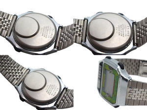 新品未使用 SEIKO ALBA セイコー アルバ 腕時計 Y822-4000 クォーツ デジタル文字盤 動作保証なし 未使用長期保管 グリーン 中古 4c076067