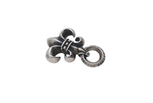 CHROME HEARTS クロムハーツ BS FLARE BS フレア チャーム ネックレス シルバー925 7.3g 美品 中古 4c076079 正規品