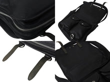 Load image into Gallery viewer, CHROME HEARTS クロムハーツ ソフト ショルダー メッセンジャー バッグ レザー ブラック 美品 中古 4c076082