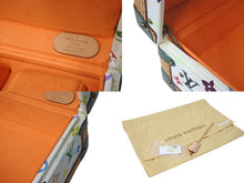 Load image into Gallery viewer, 新品同様 SPO LOUIS VUITTON ルイヴィトン トランク コフレ 8 モントル 時計ケース マルチカラー ホワイト 中古 4c076090