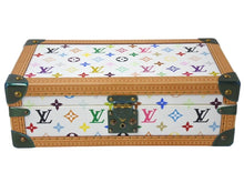 Load image into Gallery viewer, 新品同様 SPO LOUIS VUITTON ルイヴィトン トランク コフレ 8 モントル 時計ケース マルチカラー ホワイト 中古 4c076090