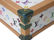 Load image into Gallery viewer, 新品同様 SPO LOUIS VUITTON ルイヴィトン トランク コフレ 8 モントル 時計ケース マルチカラー ホワイト 中古 4c076090
