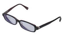 Load image into Gallery viewer, CHROME HEARTS クロムハーツ SPREAD-A メガネ ブラック レッド プラスチック 小物 スクエア シルバー925 52☐15₋140 美品 中古 4c076120