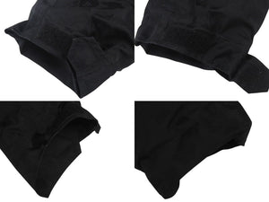極美品 A BATHING APE アベイシングエイプ ダウンジャケット GORE-TEX カモ柄 ブラック ポリエステル サイズXL 中古 4c076121 