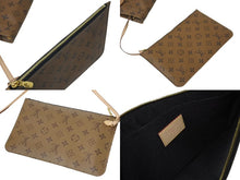 画像をギャラリービューアに読み込む, LOUIS VUITTON ルイヴィトン キャリーイット トートバッグ M45198 VHSプリント ブラウン ゴールド金具 美品 中古 4c076126