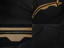 画像をギャラリービューアに読み込む, LOUIS VUITTON ルイヴィトン キャリーイット トートバッグ M45198 VHSプリント ブラウン ゴールド金具 美品 中古 4c076126