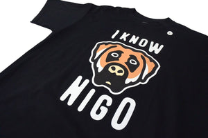未使用 HumanMade ヒューマンメイド ヴィクターヴィクター アイノウニゴ 半袖Tシャツ 64197D06 ブラック サイズL 中古 4c076138 