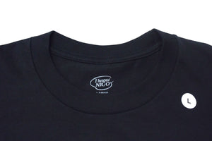 未使用 HumanMade ヒューマンメイド ヴィクターヴィクター アイノウニゴ 半袖Tシャツ 64197D06 ブラック サイズL 中古 4c076138 