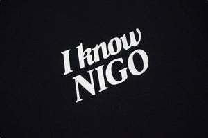 HUMAN MADE ヒューマンメイド I KNOW NIGO 半袖Tシャツ 3EE70A1B ブラック ホワイト グリーン イエロー サイズS 美品 中古 4c076139 