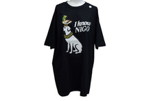 Load image into Gallery viewer, 新品未使用品 Human Made x I Know NIGO ヒューマンメイド 半袖Ｔシャツ ブラック コットン サイズL 中古 4c076143