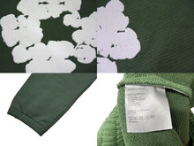 画像をギャラリービューアに読み込む, 極美品 DENIM TEARS デニムティアーズ スウェットパンツ DTSPG2023 ポルトガル製 コットン カーキ ホワイト サイズS 中古 4c076149