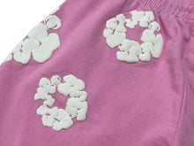 画像をギャラリービューアに読み込む, 新品未使用 DENIM TEARS デニムティアーズ スウェットパンツ DTSPG2023 ポルトガル製 コットン ピンク ホワイト サイズL 中古 4c076151