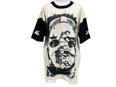 未使用 HELLSTAR ヘルスター 777 Path 2 Paradise 半袖Ｔシャツ ホワイト ブラック コットン サイズS 中古 4c076155 