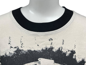 未使用 HELLSTAR ヘルスター 777 Path 2 Paradise 半袖Ｔシャツ ホワイト ブラック コットン サイズS 中古 4c076155 