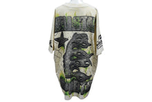 Load image into Gallery viewer, 新品未使用 HELLSTAR ヘルスター WAR READY ウォーレディ 半袖Tシャツ コットン クリーム レッド グリーン サイズL 中古 4c076160