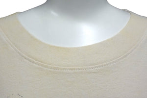未使用 HELLSTAR ヘルスター WAR READY ウォーレディ半袖Tシャツ コットンクリームレッドグリーン サイズXL 中古 4c076161 