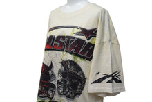 画像をギャラリービューアに読み込む, 未使用 HELLSTAR ヘルスター WAR READY ウォーレディ半袖Tシャツ コットンクリームレッドグリーン サイズXL 中古 4c076161 
