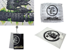 画像をギャラリービューアに読み込む, 未使用 HELLSTAR ヘルスター WAR READY ウォーレディ半袖Tシャツ コットンクリームレッドグリーン サイズXL 中古 4c076161 