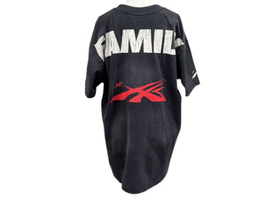 未使用 HELLSTAR ヘルスター Sports Family 半袖Ｔシャツ ブラック レッド コットン サイズS 中古 4c076162 