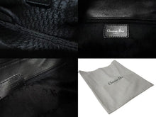 Load image into Gallery viewer, CHRISTIAN DIOR クリスチャンディオール ストリートシックライン ワンショルダーバッグ BO B 0042 レザー ブラック 美品 中古 4c076172