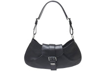 Load image into Gallery viewer, CHRISTIAN DIOR クリスチャンディオール ストリートシックライン ワンショルダーバッグ BO B 0042 レザー ブラック 美品 中古 4c076172