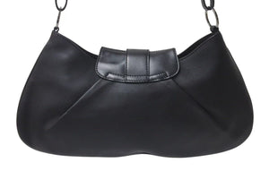 CHRISTIAN DIOR クリスチャンディオール ストリートシックライン ワンショルダーバッグ BO B 0042 レザー ブラック 美品 中古 4c076172