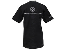 画像をギャラリービューアに読み込む, CHROME HEARTS クロムハーツ 半袖Tシャツ ホースシュー CHロゴ USA製 コットン ブラック サイズS 美品 中古 4c076178 