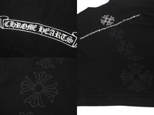 画像をギャラリービューアに読み込む, CHROME HEARTS クロムハーツ 半袖Tシャツ ホースシュー CHロゴ USA製 コットン ブラック サイズS 美品 中古 4c076178 