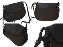 Load image into Gallery viewer, CHRISTIAN DIOR クリスチャンディオール ショルダーバッグ トロッター エスニックライン ブラウン シルバー金具 美品 中古 4c076180