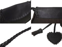 Load image into Gallery viewer, CHRISTIAN DIOR クリスチャンディオール ショルダーバッグ トロッター エスニックライン ブラウン シルバー金具 美品 中古 4c076180