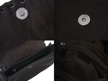 Load image into Gallery viewer, CHRISTIAN DIOR クリスチャンディオール ショルダーバッグ トロッター エスニックライン ブラウン シルバー金具 美品 中古 4c076180