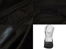 Load image into Gallery viewer, CHRISTIAN DIOR クリスチャンディオール ショルダーバッグ トロッター エスニックライン ブラウン シルバー金具 美品 中古 4c076180