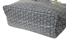 画像をギャラリービューアに読み込む, 未使用 GOYARD ゴヤール サンルイPM バッグ トートバッグ STLOUIPMLTY01CL01P グレー PVC レザー 中古 4c076187 