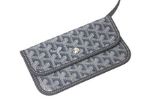 画像をギャラリービューアに読み込む, 未使用 GOYARD ゴヤール サンルイPM バッグ トートバッグ STLOUIPMLTY01CL01P グレー PVC レザー 中古 4c076187 