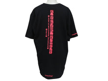 Load image into Gallery viewer, CHROME HEARTS クロムハーツ レター ロゴ プリント 半袖Tシャツ 新型 コットン ブラック ピンク サイズL 美品 中古 4c076192