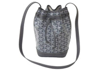 Load image into Gallery viewer, 新品未使用 GOYARD ゴヤール プティ フロ バケットバッグ ショルダーバッグ PEFLOTPMLTY51CL51P グレー レザー PVC 中古 4c076199