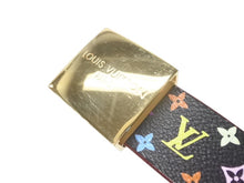 Load image into Gallery viewer, LOUIS VUITTON ルイ ヴィトン サンチュール ベルト モノグラム 80/32 M9271 PVC マルチカラー ゴールド金具 美品 中古 4c076200 正規品