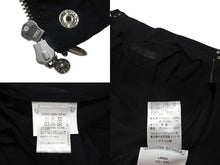 Load image into Gallery viewer, CHROME HEARTS クロムハーツ ナイロンジャケット サイズL 総柄 CHプラス ダガージップ クロスボール ブラック 美品 中古 4c076222