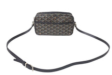 Load image into Gallery viewer, GOYARD ゴヤール カップヴェールPMバッグ ショルダーバッグ CAPVE2PMLTY01CL01P ブラック PVC レザー シルバー金具 美品 中古 4c076223