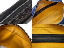 Load image into Gallery viewer, GOYARD ゴヤール カップヴェールPMバッグ ショルダーバッグ CAPVE2PMLTY01CL01P ブラック PVC レザー シルバー金具 美品 中古 4c076223