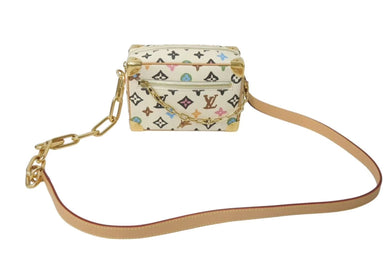 極美品 LOUIS VUITTON ルイヴィトン ミニソフトトランク ショルダーバッグ M25132 モノグラムクラギー Tyler,The Creator 中古 4c076224