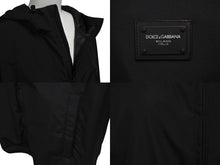 Load image into Gallery viewer, DOLCE&amp;GABBANA ドルチェアンドガッバーナ マウンテン パーカー アウター イタリア製 ポリエステル ブラック サイズ48 美品 中古 4c076238