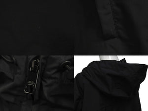 DOLCE&GABBANA ドルチェアンドガッバーナ マウンテン パーカー アウター イタリア製 ポリエステル ブラック サイズ48 美品 中古 4c076238