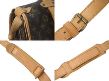 Load image into Gallery viewer, LOUIS VUITTON ルイヴィトン モノグラム ソミュール 43 M42252 ショルダーバッグ ブラウン ゴールド金具 良品 中古 4c076297