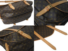 Load image into Gallery viewer, LOUIS VUITTON ルイヴィトン モノグラム ソミュール 43 M42252 ショルダーバッグ ブラウン ゴールド金具 良品 中古 4c076297