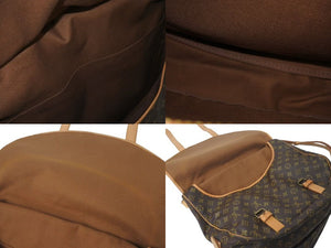 LOUIS VUITTON ルイヴィトン モノグラム ソミュール 43 M42252 ショルダーバッグ ブラウン ゴールド金具 良品 中古 4c076297